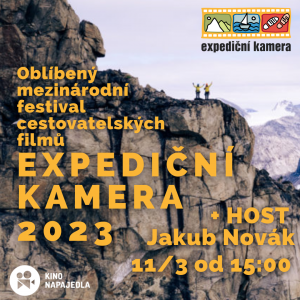 Expediční kamera 2023 + HOST Jakub Novák 1